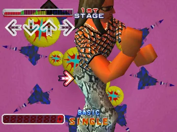 Dance Dance Revolution 2nd Remix (JP) screen shot game playing